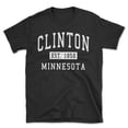 thumbnail image 1 of Clinton Minnesota Classic Established Men's Cotton T-Shirt, 1 of 1