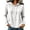 White, variant on cocolona Womens Fall Hoodies Solid Color Long Sleeve Pullover Thin Sweatshirts Casual LightWeight Tops with Pocket