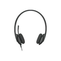 Logitech USB Headset H340 for Internet Calls and Music - Black [Standard Packaging]