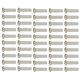 thumbnail image 4 of 50 piezas de boquillas resistentes para radios de bicicleta, boquillas decorativas para radios de rueda y protectores de radios 16mm 14G, 4 of 7