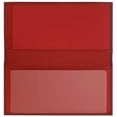 thumbnail image 6 of Red Basic Leather Checkbook Cover, 6 of 6