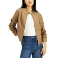 thumbnail image 2 of Jou Jou Juniors Faux-leather Jacket Truffle XXlarge, Beige, 2 of 4