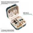 thumbnail image 2 of Easter Travel Portable Square Jewelry Display Necklace Organizer Storage Box, 2 of 6