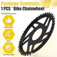 thumbnail image 4 of de Bicicleta Eléctrica de 42 Dientes con Desplazamiento de 18,5 mm para Motor de Transmisión Central para BBS01B, BBS02B, BBS01, BBS02, de Aleación de Aluminio., 4 of 5