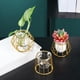 thumbnail image 2 of Jarrón de hierro de estilo nórdico con flores, decoración para plantas, decoración de mesa Style01, 2 of 9