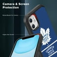 thumbnail image 5 of Apple iPhone 11 - NHL Licensed Toronto Maple Leafs Team Logo on Jersey Textured Dual Layer Case, 5 of 5