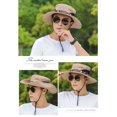 thumbnail image 3 of Sombrero de pescador para hombre, protector solar para pesca al aire libre, protección UV, ala grande, color caqui, 3 of 5