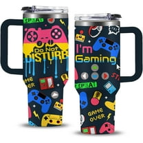 Gamer Gifts for Men Boys, 40oz I''m Gaming Do Not Disturb Tumbler Cup, Teen Boy Gifts Gaming Stuff, Game Lover Gifts for Gaming Mugs, Game Presents for Son Boyfriend Birthday Christmas Gifts for Men