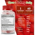 Health Supplied Vitamin B Complex with Vitamin C Gummies Natural