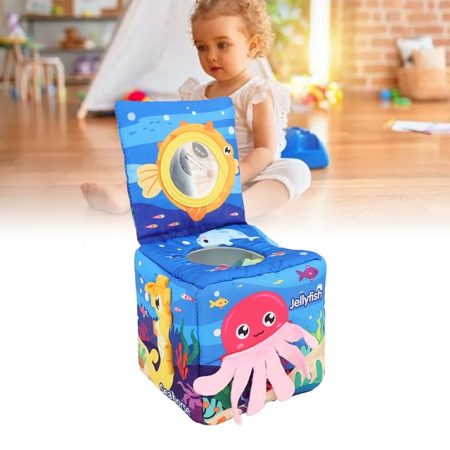 Mejore La Capacidad Cognitiva, La Destreza Manual, El Desarrollo Visual Con Una Caja De Pañuelos Para Bebés, Juguete Para Bebés Y Niños Pequeños