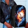thumbnail image 3 of Binienty Baseball Bookbag For Boys 12-14 Middle School Girls Backpack with Lunch Box and Pencil Case Set of 3 4th Grade Students School Bookbag with Zipper Around, 3 of 7