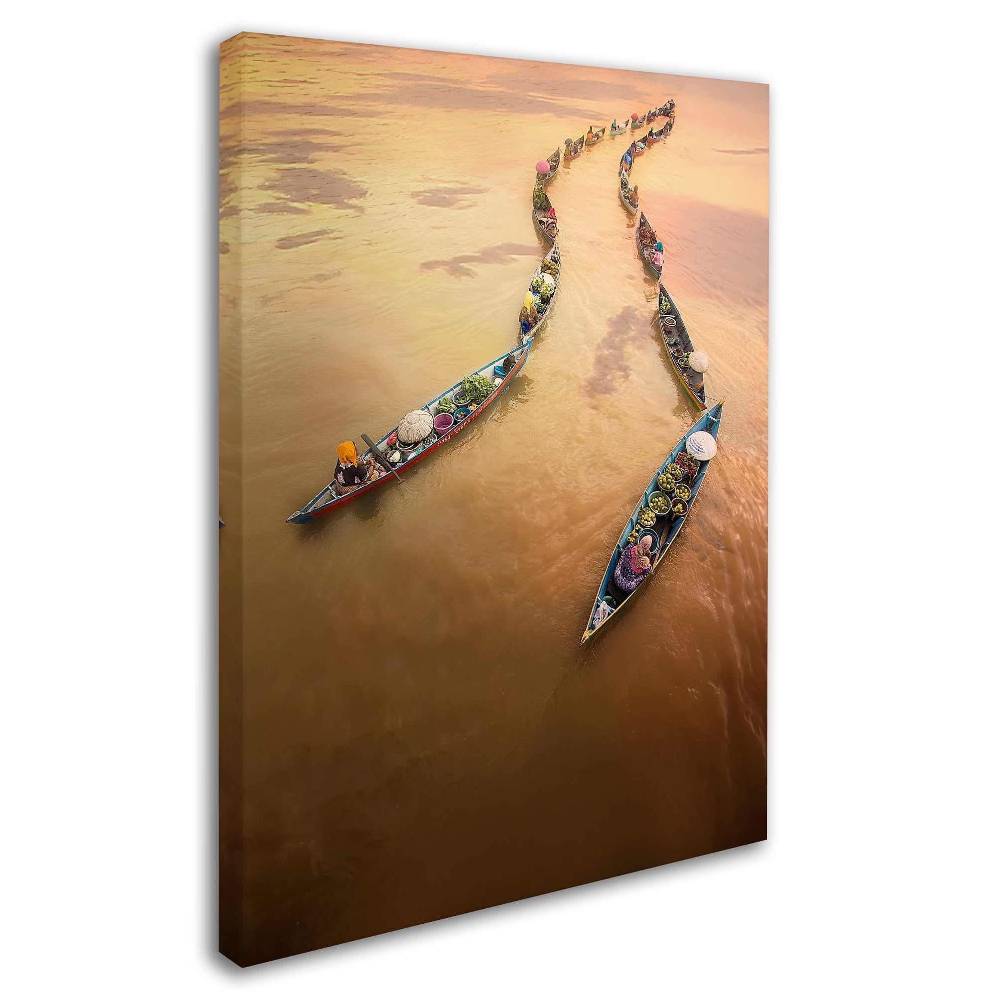 Trademark Fine Art 'Into The Light' Canvas Art by Fauzan Maududdin