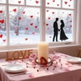 thumbnail image 4 of Decoración de la Pieza Del Centro de la Mesa de Comedor, Corazón Rojo Y Rosa Mini Corona 32cm para el Portavelas O la Pared Colgante, Decoración de la Mesa de Fiesta, 4 of 6