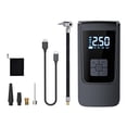 thumbnail image 4 of Air Compressor Tire Inflator Pressure Gauge Compact Fast Inflation LED Illumination Electric Tire Pump for Bicycles Ball Swimming rings Car wirelessUSB, 4 of 10