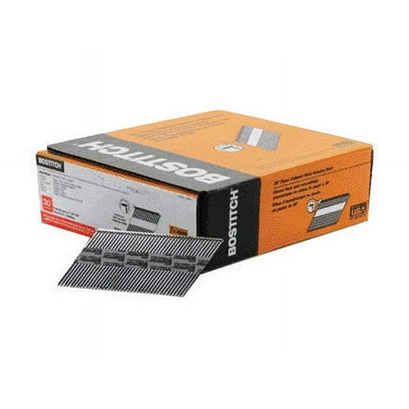 Bostitch PT-16DR131GFH2 Stick Framing Nails, .131 x 3.5"