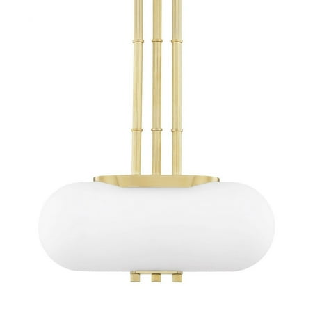 

Modern Two Light Chandelier-Aged Brass Finish Bailey Street Home 116-Bel-4313551