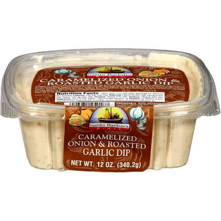 Santa Barbara Bay Foods Santa Barbara Caramelized Onion & Roasted Garlic Dip, 12 oz