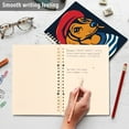thumbnail image 4 of FORMRS 1-Subject Spiral Notebook 8" x 5" College Ruled 60 Refillable Sheet A5 Hard Cover, 2 Pack, Blue Dog Artist, 4 of 7