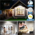 thumbnail image 4 of Foco LED para exteriores de 50 W, iluminación de seguridad LED blanca fría resistente al agua, iluminación exterior para patio, garaje, jardín, terraza, fábrica, 4 of 5