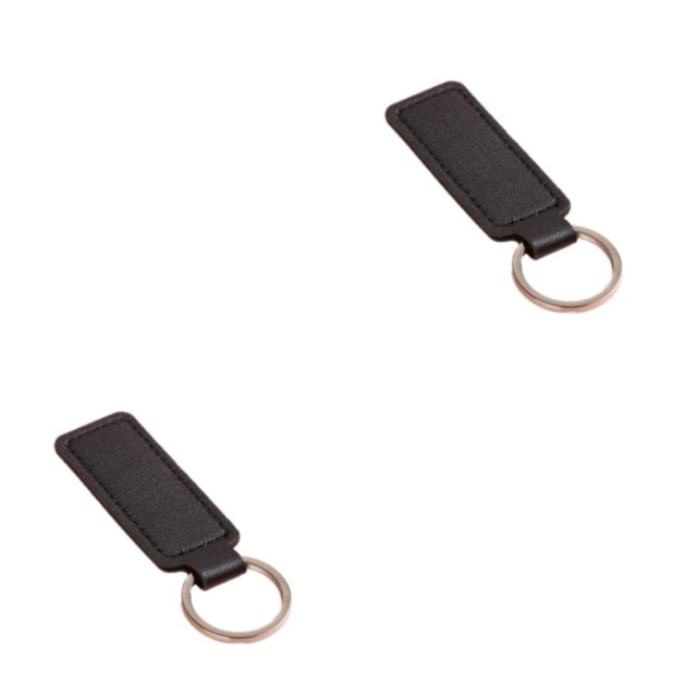 sweethay Llavero compacto con variedad de colores: agregue estilo y a la organización de llaves Regalo Llavero de motocicleta Multiusos negro negro 2piezas