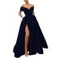 thumbnail image 1 of Ketyyh-chn99 Robes pour Femmes Robe d'Été Formelle Femme Mode Élégante Robe de Soirée pour Dames Noir,P, 1 of 5