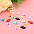 thumbnail image 6 of Uxcell 8x4mm Acrylic Flat Back Navette Horse Eye Crystal Gems, Pink 300Pcs, 6 of 6