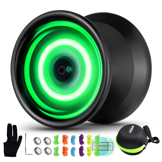 Yoyo MAGICYOYO Y02 Aurora Light Up con batería adicional - Verde