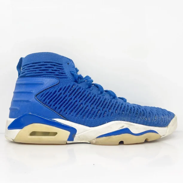 Ni - ke Ni - ke Mens Jordan Flyknit Elevation 23 AJ8207 Blue Basketball Shoes Sneakers 8.5