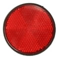 thumbnail image 3 of 20 Pcs Réflecteur Rond Rouge Universel pour Moto ATV 5.6x0.8cm, 20x 2 Pouces Réflecteurs, Rouge, 3 of 4