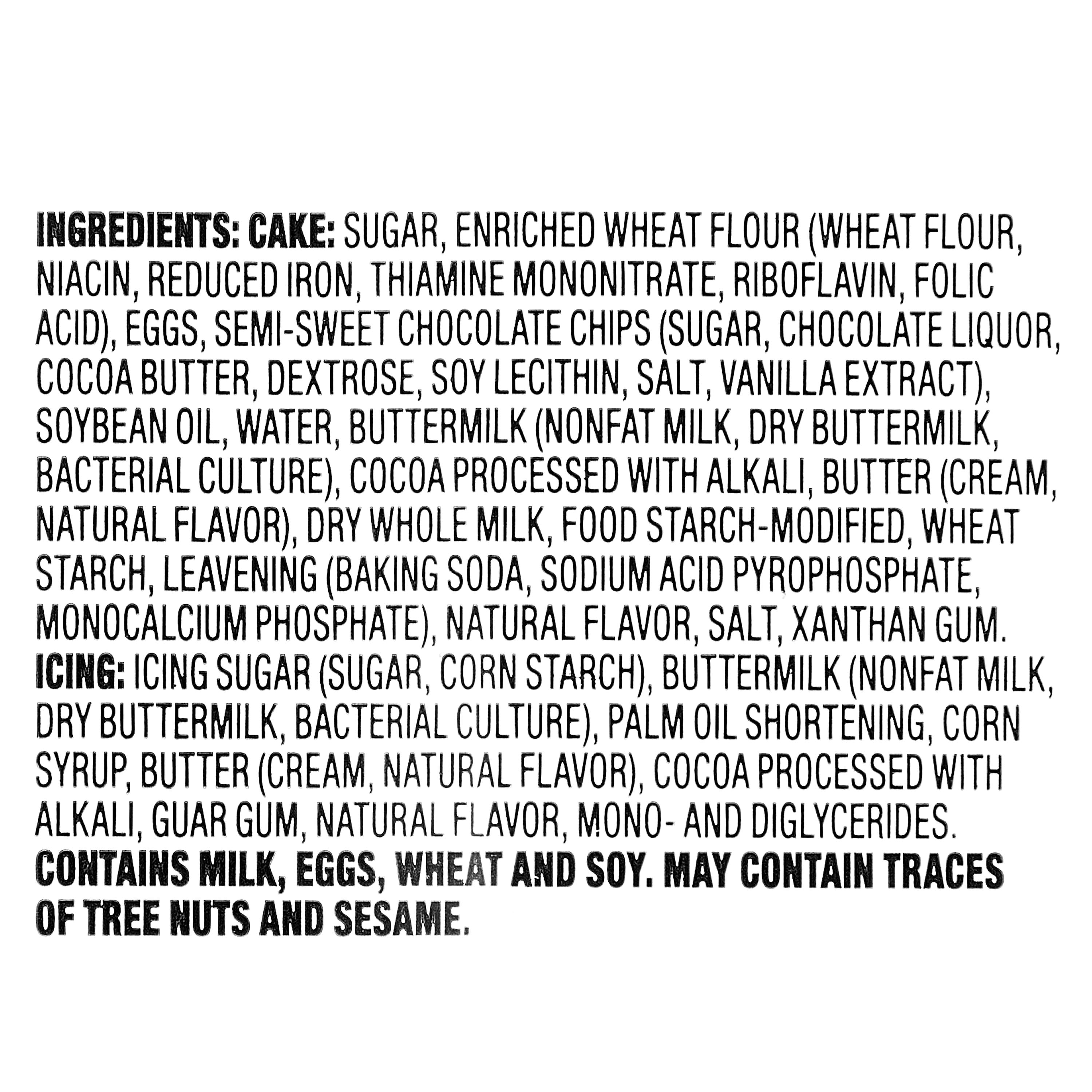 Marketside Iced Double Chocolate Sliced Loaf Cake, 14.1 oz, 8 Count
