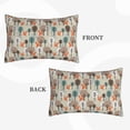 thumbnail image 4 of Balery Squirrels and Trees Bedding Queen Pillow Cases - Envelope Closure - Soft Brushed Microfiber Fabric - Shrinkage and Fade Resistant Pillow Cases(excluding luggage)-14"x20", 4 of 9