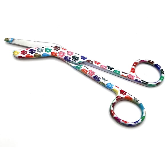 MT Stainless Steel Lister Tip Bandage Scissors, 5.5 Inch, Multicolor