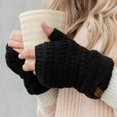 thumbnail image 6 of CC Fingerless Gloves, Womens Unisex,, Denim, 6 of 6