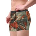 thumbnail image 2 of Uemuo Gigantic Skull In Clouds Pattern Men's Boxer Briefs,Trunk Anti-Chafing,Comfortable, Durable, and Stylish Underwear-Small, 2 of 9
