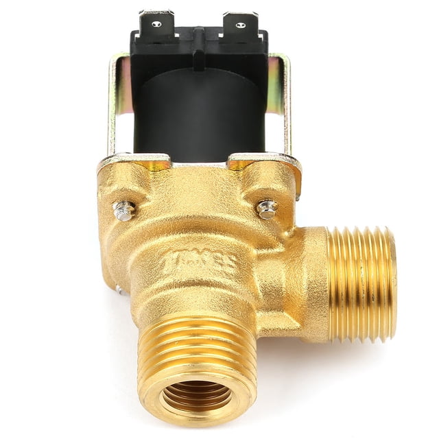 Électrovanne d'Entrée d'Eau Pilote Fermée Normale en Laiton DC24V G1/2