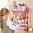 thumbnail image 4 of Mini Claw Machine Toy, Home Arcade Game, 180° Rotatable Claw, Music and Lights, USB Powered for 3-5 Years, 4 of 6