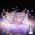 thumbnail image 3 of 100/200 LED String Firecrackers Cluster Garland Fairy Lights,8 Modes&Timer USB/Battery Powered Remote Control Waterproof for Bedroom Patio Garden Christmas Wedding Decor, 3 of 3