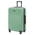thumbnail image 2 of Wrangler 4 Pc Hardside Spinner Luggage Set with 20" & 25" Suitcases and Packing Cubes, Green, 2 of 8