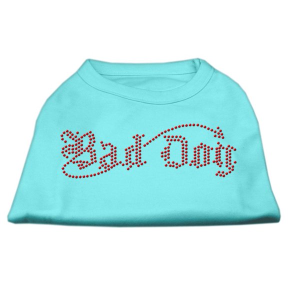 Pet Dog Cat Shirt Rhinestone, "Bad Dog"