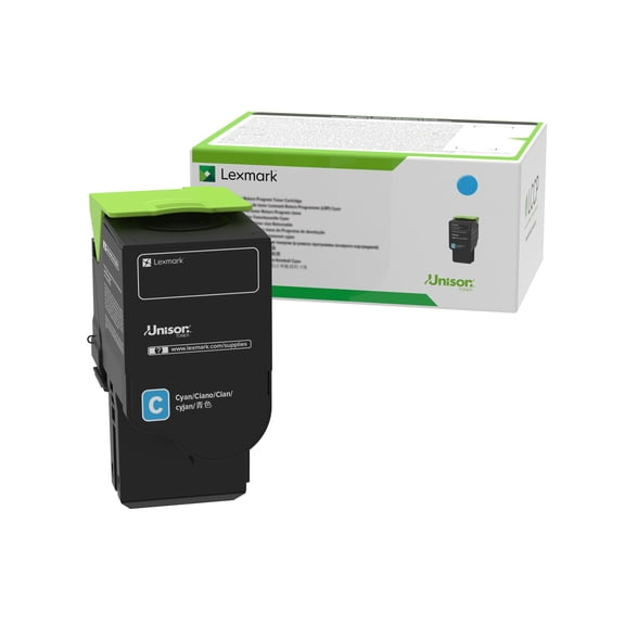 Lexmark™ 78C1UCE Cyan Ultra-High Yield Toner Cartridge