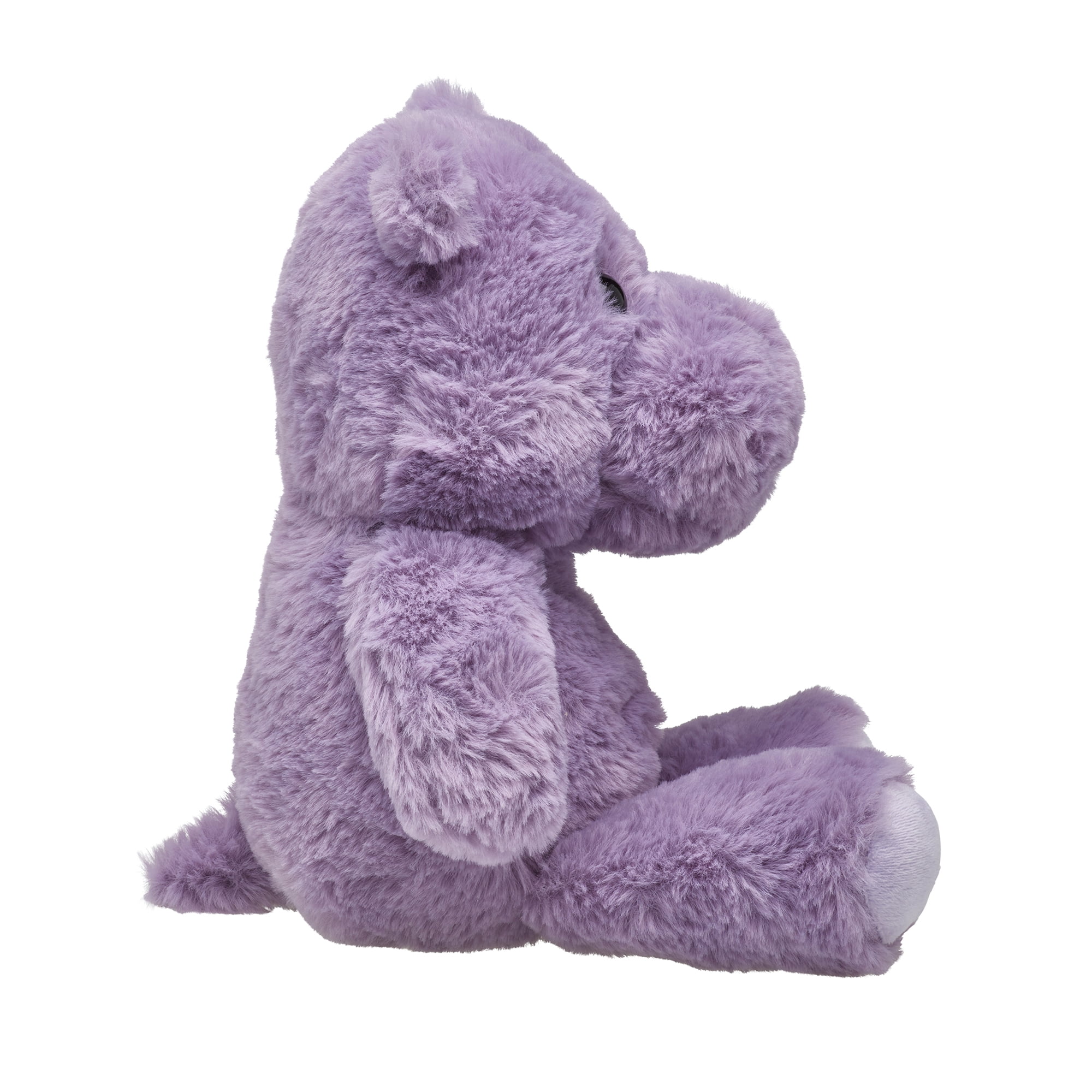 ButterLuvs Plush Hippo Stuffed Animal, 8 Inch Super Soft Purple Cuddly Hippopotamus