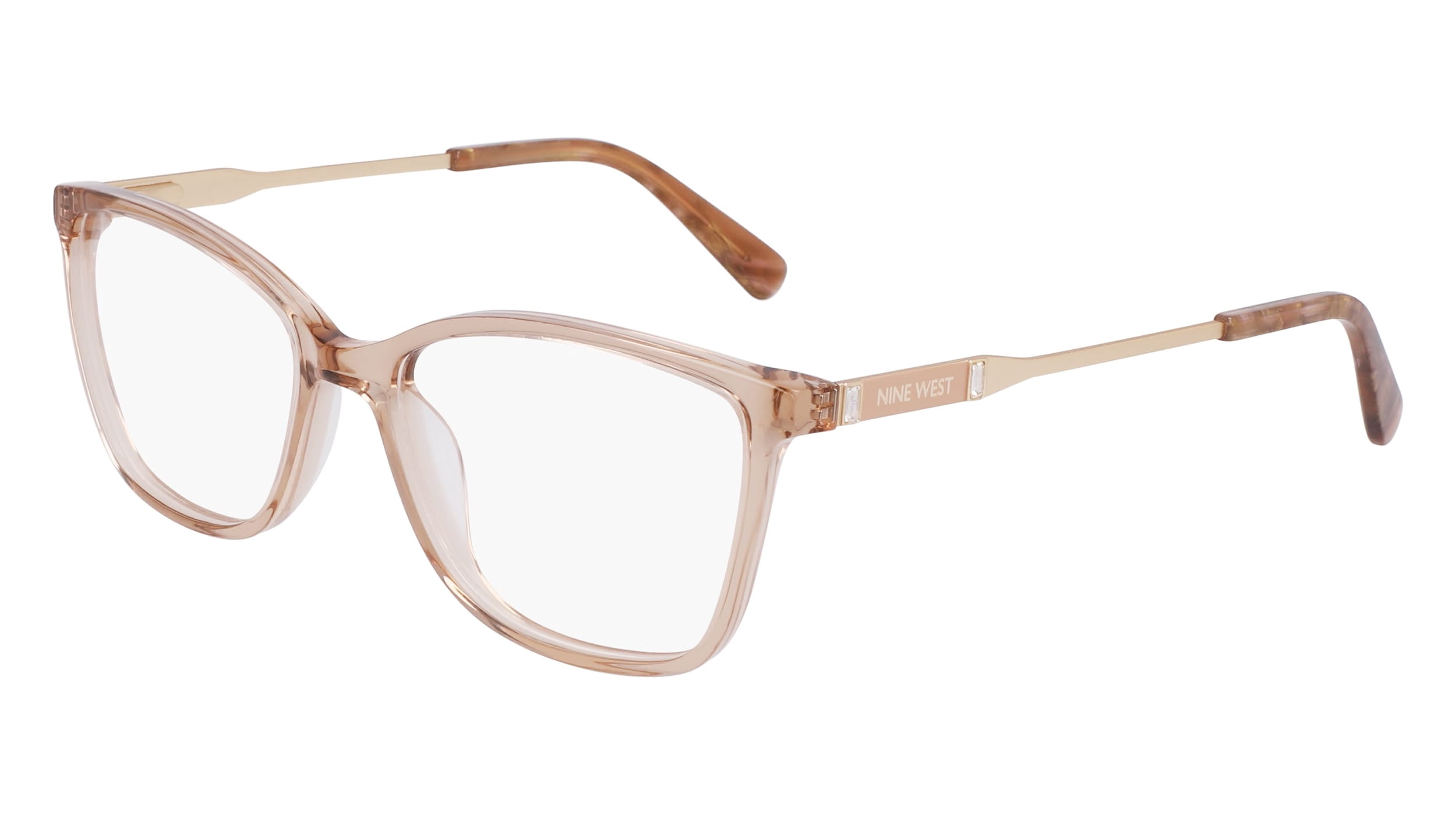 Eyeglasses NINE WEST NW 5217 505 Crystal Plum - Walmart.com display picture 2