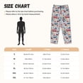 thumbnail image 3 of Balery London Symbols1 Pantalones de pijama para mujer, pijamas ultraligeros, pantalones de estar por casa-3X-Large, 3 of 6