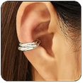thumbnail image 1 of Chenchen Ear Cuffs for Women Non Piercing Sparkling Huggie Ear Cuff Earrings Cuff Fake Cartilage Earrings, 1 of 1