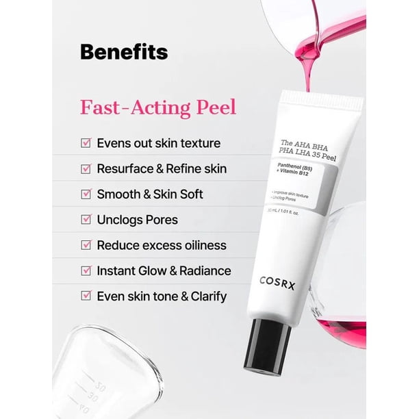 COSRX The AHA BHA PHA LHA 35 Peel 30ml - Walmart.ca