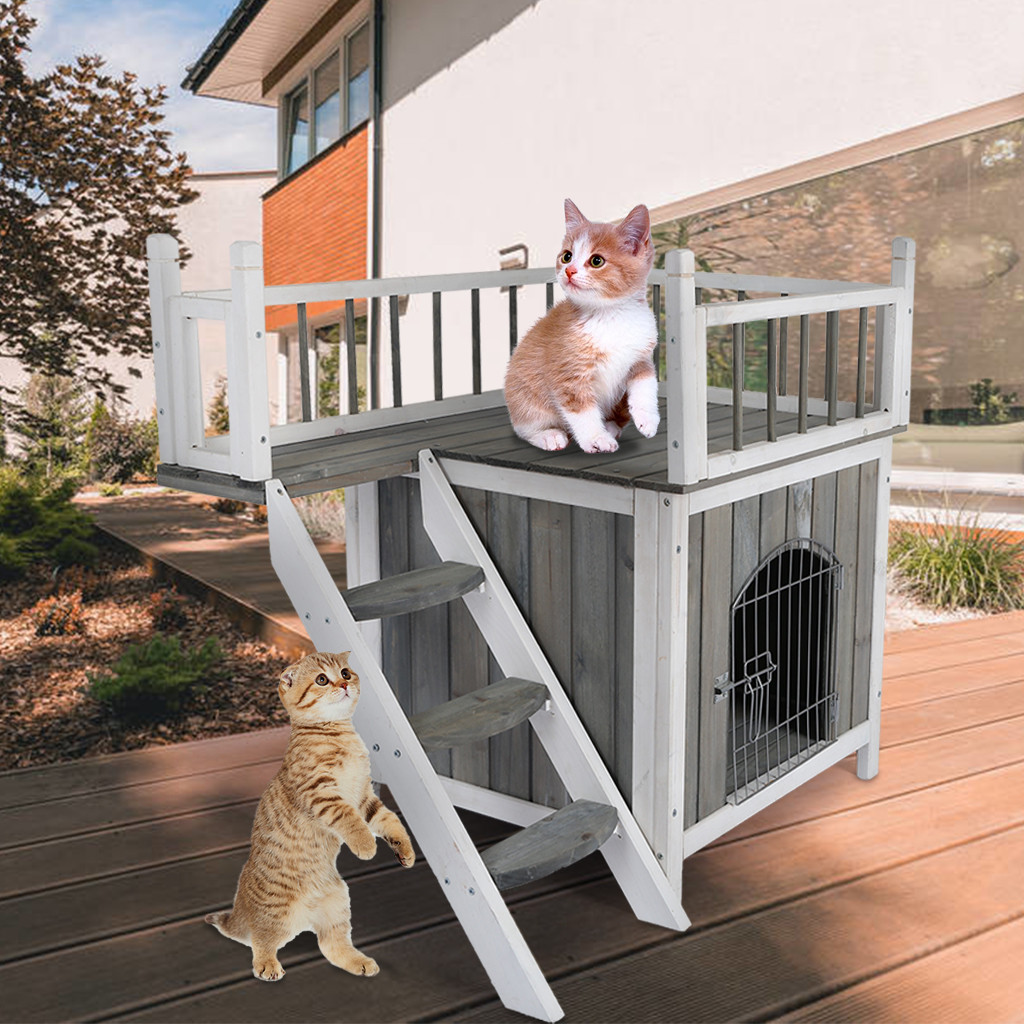 outdoor cat house walmart