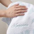 thumbnail image 4 of Unique Bargains Leaf Jacquard Soft Absorbent Cotton Hand Towel Green 2pcs, 4 of 8