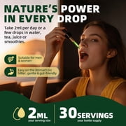 Mullein Drops for Lungs - Vegan Mullein Leaf Extract Liquid Tincture, Support for Respiratory, Immune, Digestive System, Natural Herbal Supplement, Non-GMO, 2 fl oz