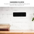 thumbnail image 4 of Reloj despertador digital grande de escritorio rectangular, portátil, para oficina, LED, decoración de dormitorio, 4 of 6