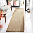 thumbnail image 3 of SAFAVIEH Natural Fiber Aspen Striped Sisal Runner Rug, Tan, 2' x 6', 3 of 3